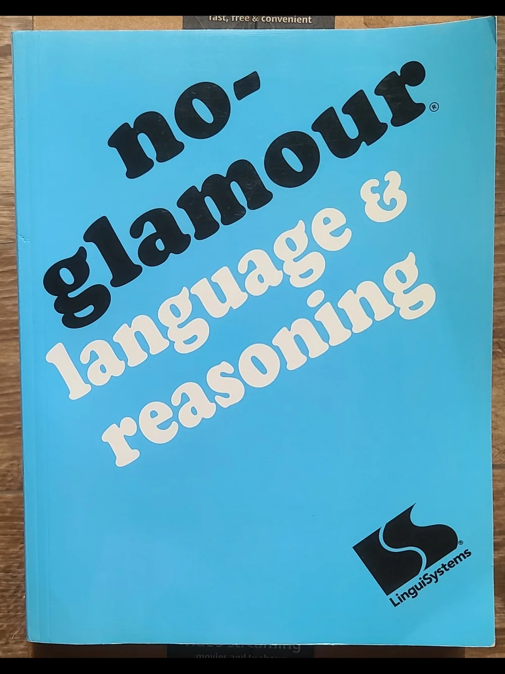 Speech Therapy: No-Glamour Language & Reasoning Workbook